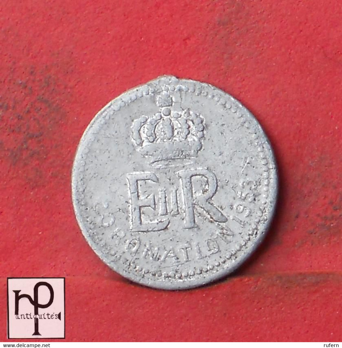 TOKEN    - CORONATION 1953    - (Nº47537) - Royal/Of Nobility