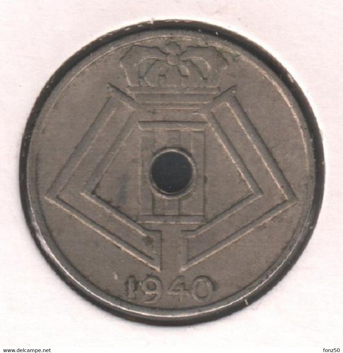 LEOPOLD III * 5 Cent 1940 Vlaams/frans * Nr 10949 - 5 Cent