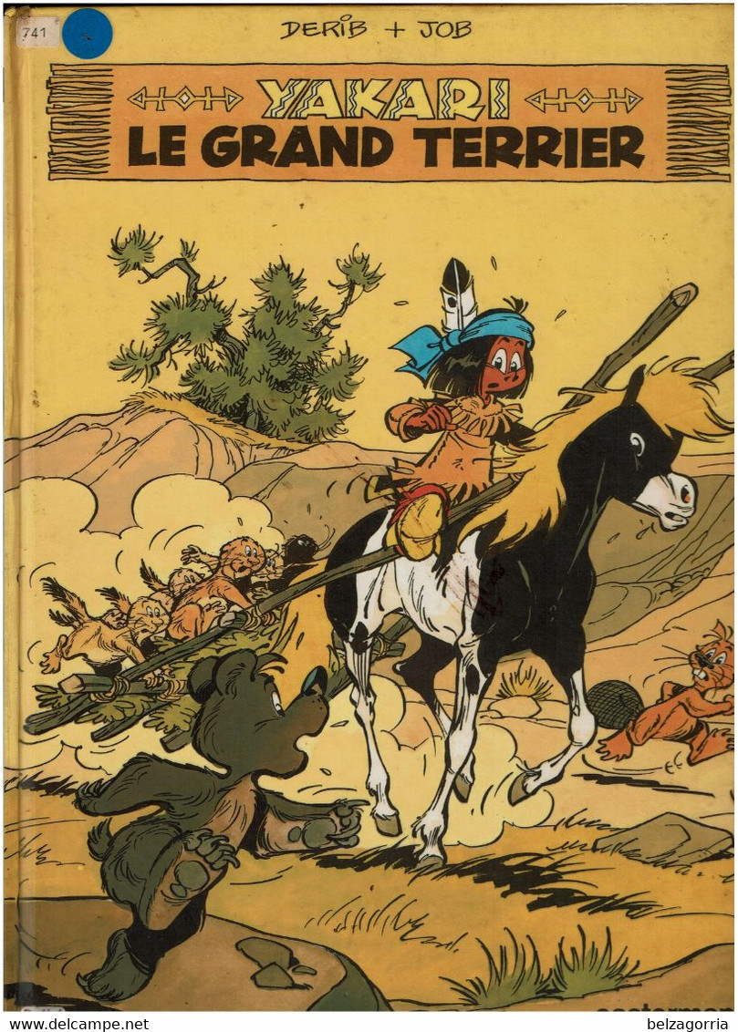 AKARI  LE GRAND TERRIER  - N°10 -  DERIB + JOB  -    Casterman 1984 - VOIR SCANS - Yakari