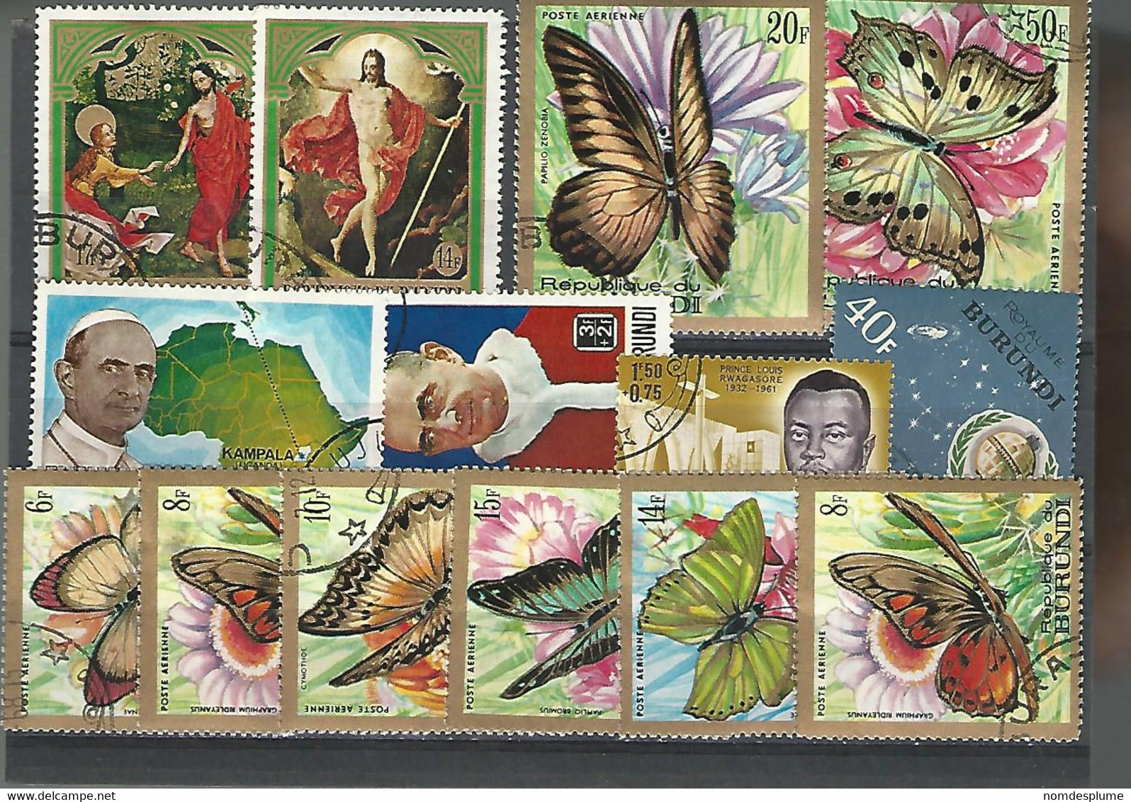 54802 ) Collection Burundi Butterflies - Collezioni