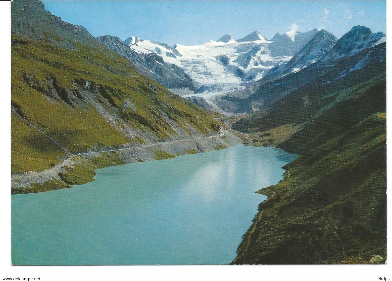 12845 Lac Et Glacier De Moiry, Près De Grimentz - Grimentz