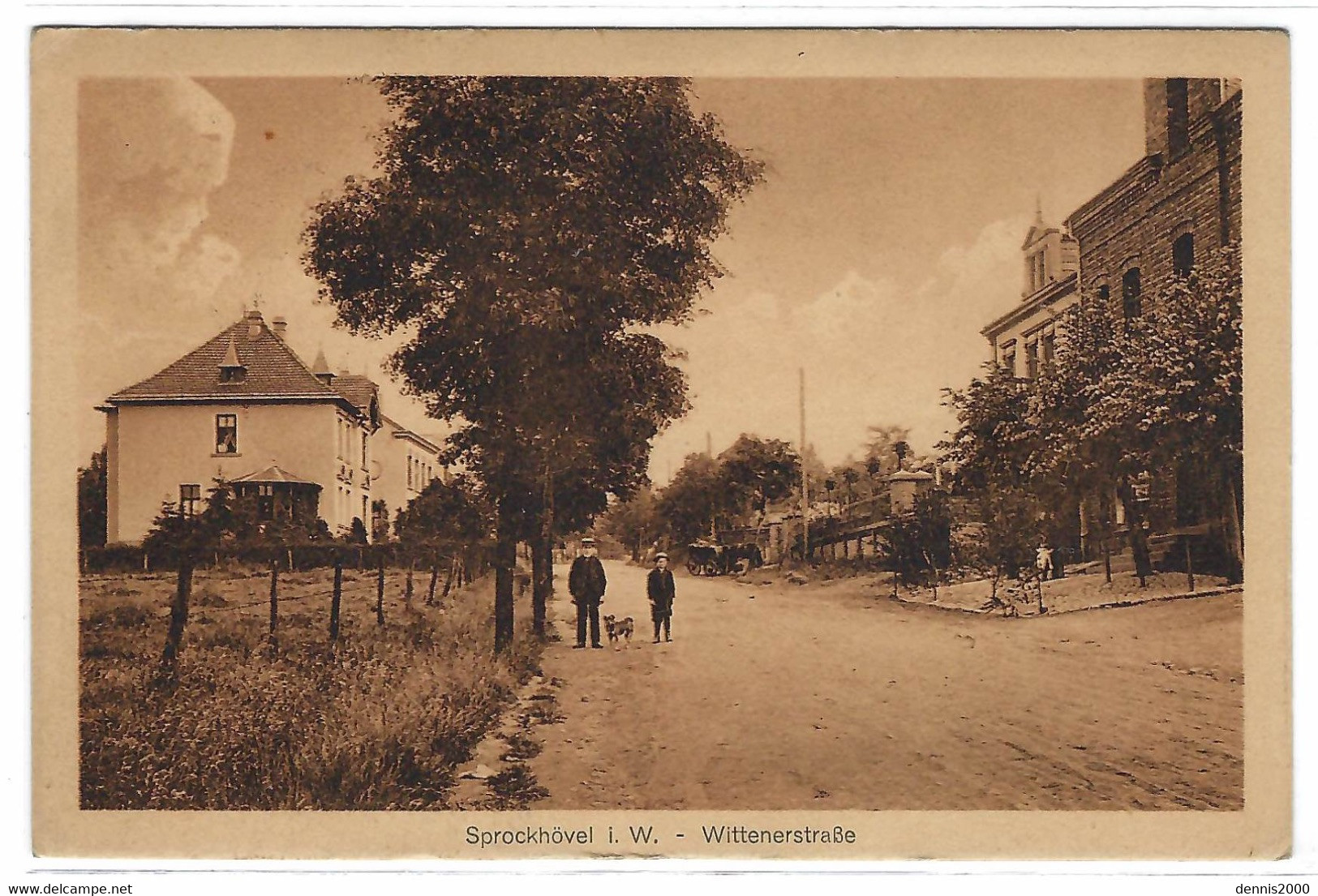 SPROCKHOEVEL I. W. - Witternerstrasse - Ed. Rud. Steinbeck - Sprockhoevel