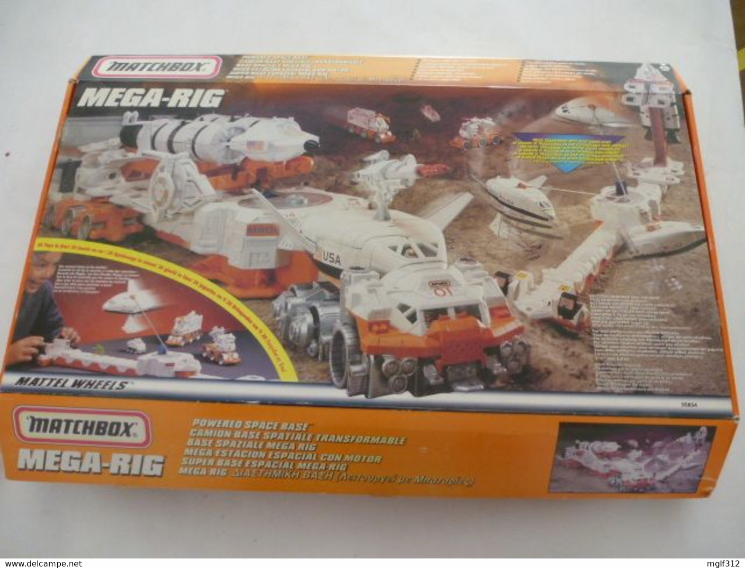 BASE SPATIALE MEGA-RIG : MATCHBOX De 1998 - Andere & Zonder Classificatie