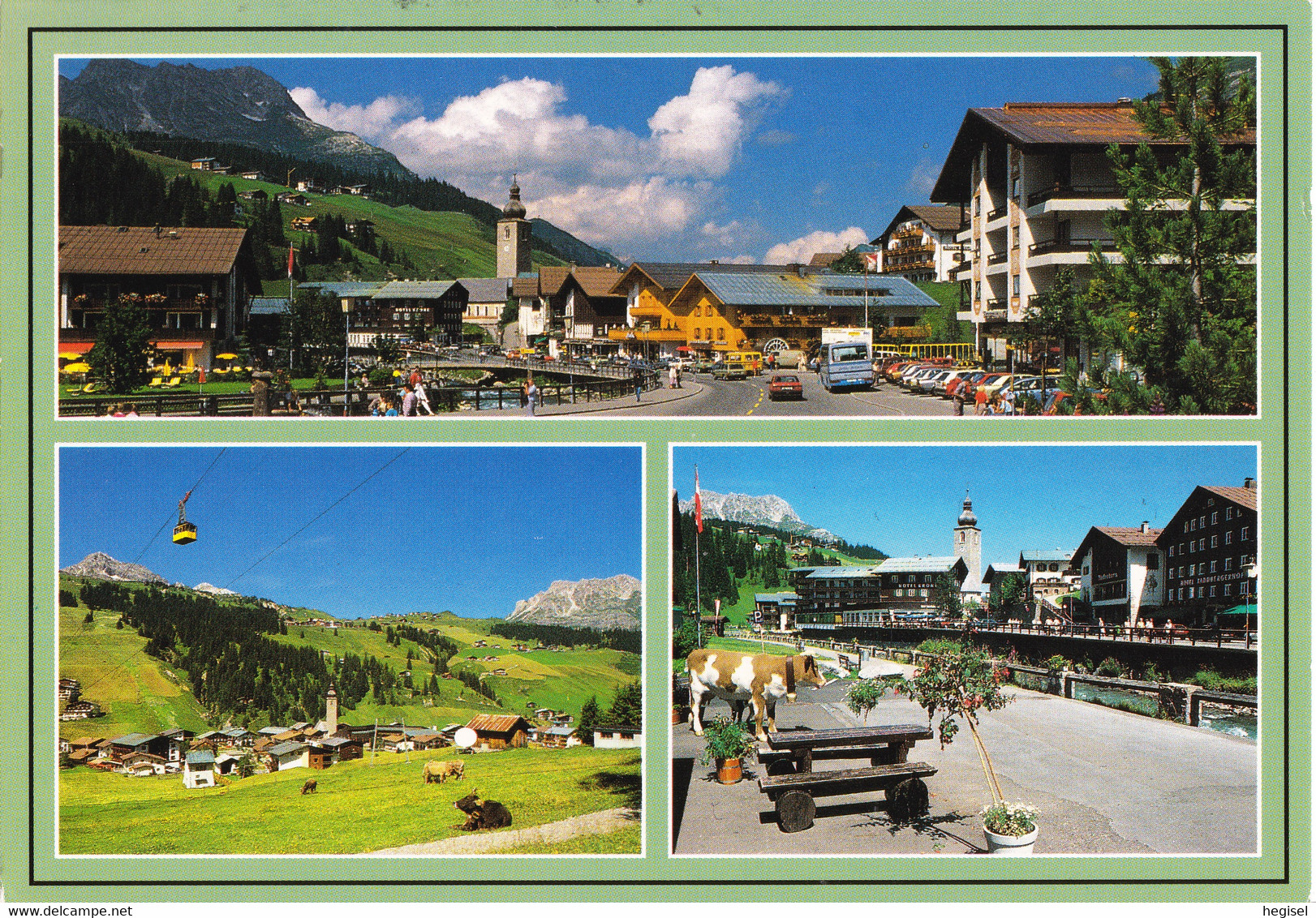 1988, Österreich, Lech Am Arlberg, Ortsansichten, Vorarlberg - Lech