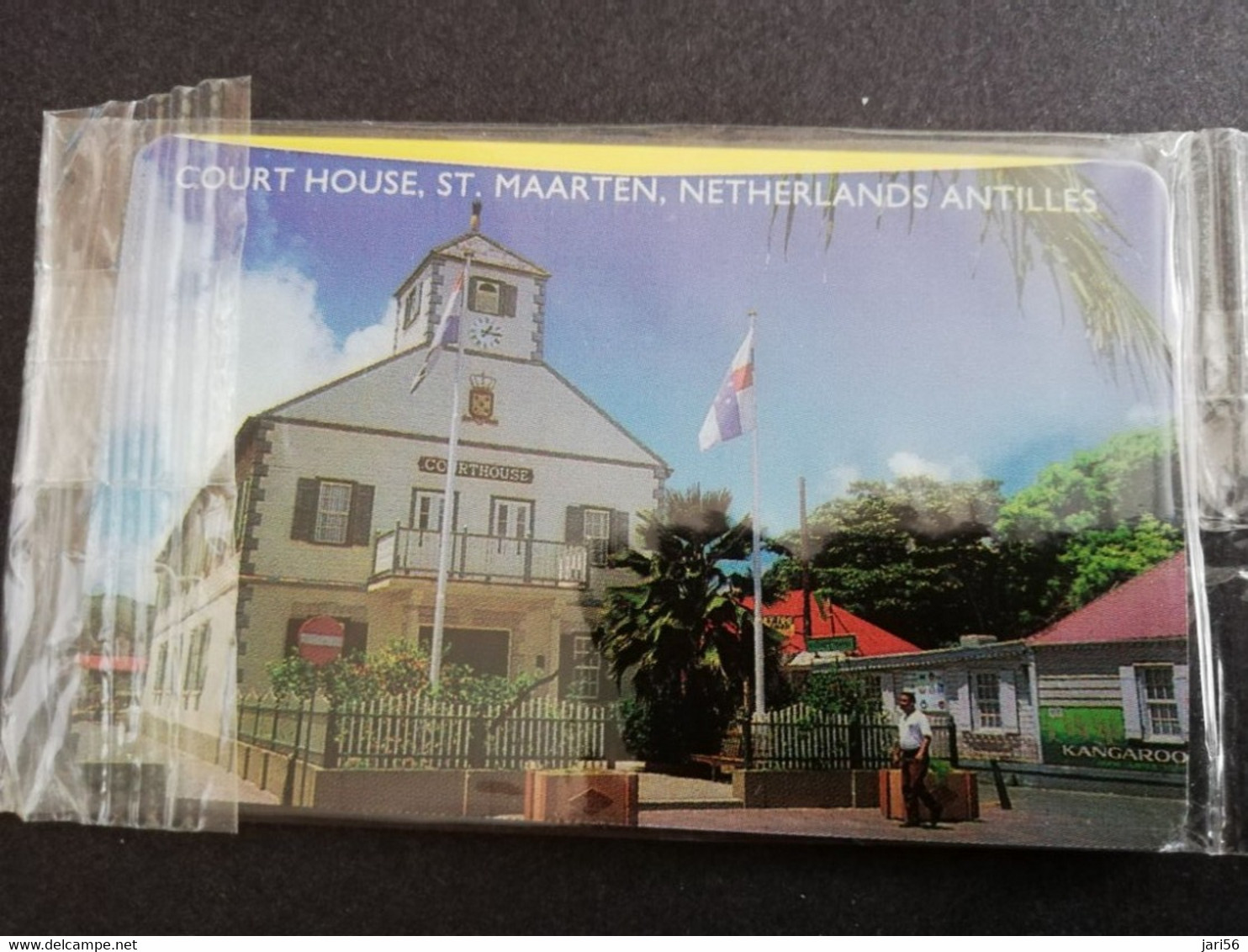 ST MAARTEN $20,- PREPAID ANTELECOM   COURTHOUSE  MINT IN WRAPPER  **8791 ** - Antilles (Neérlandaises)