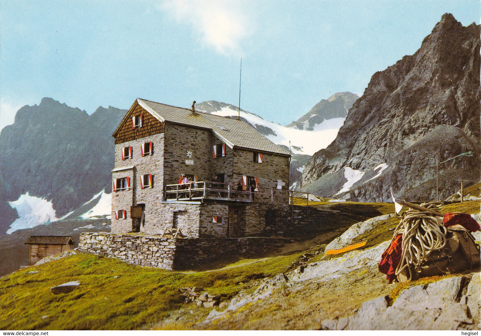 1981, Österreich, Bonn - Matreier - Hütte, Wunspitze, Eichham, Säulspitze, Gemeinde Virgen, Osttirol - Matrei In Osttirol