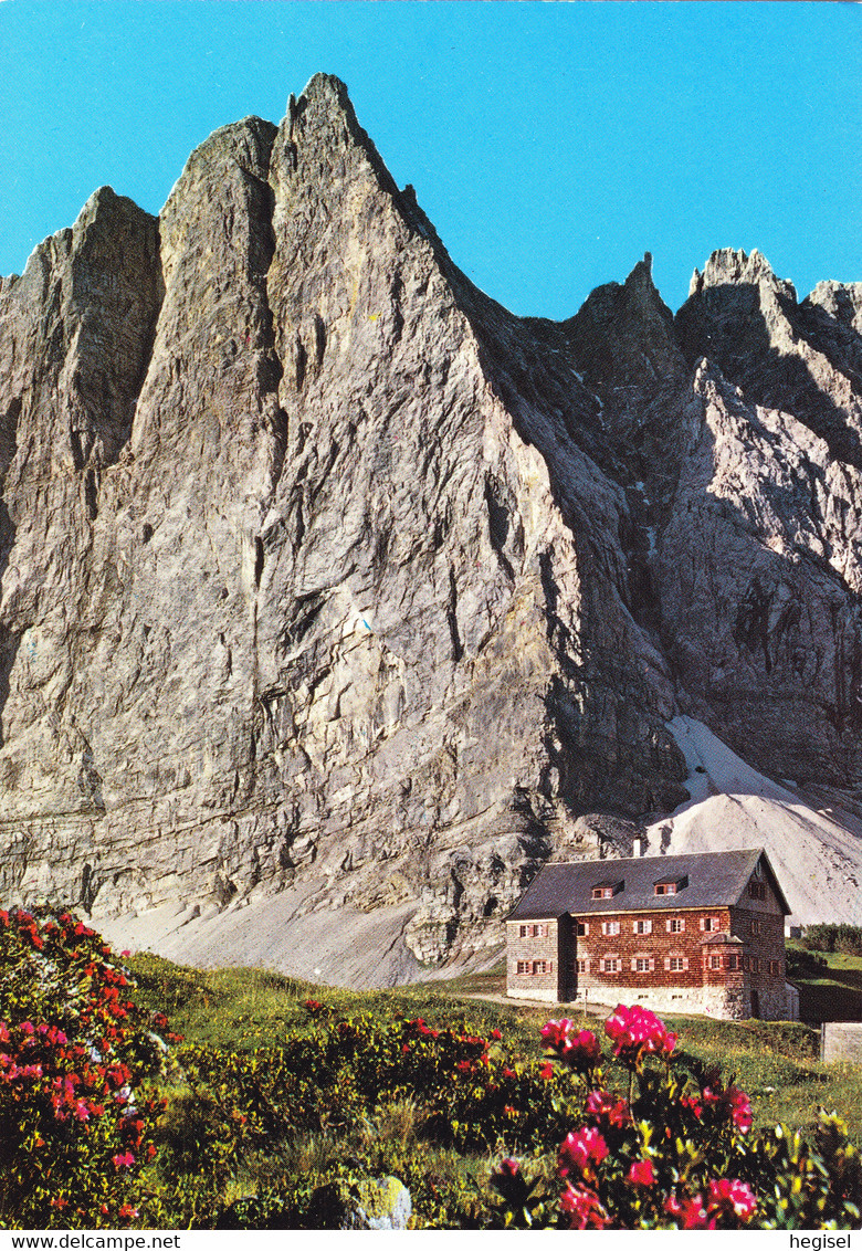 1979, Österreich, Karwendelgebirge, Falkenhütte (Adolf - Sotier - Haus), Lalidererspitze, Tirol - Scharnitz