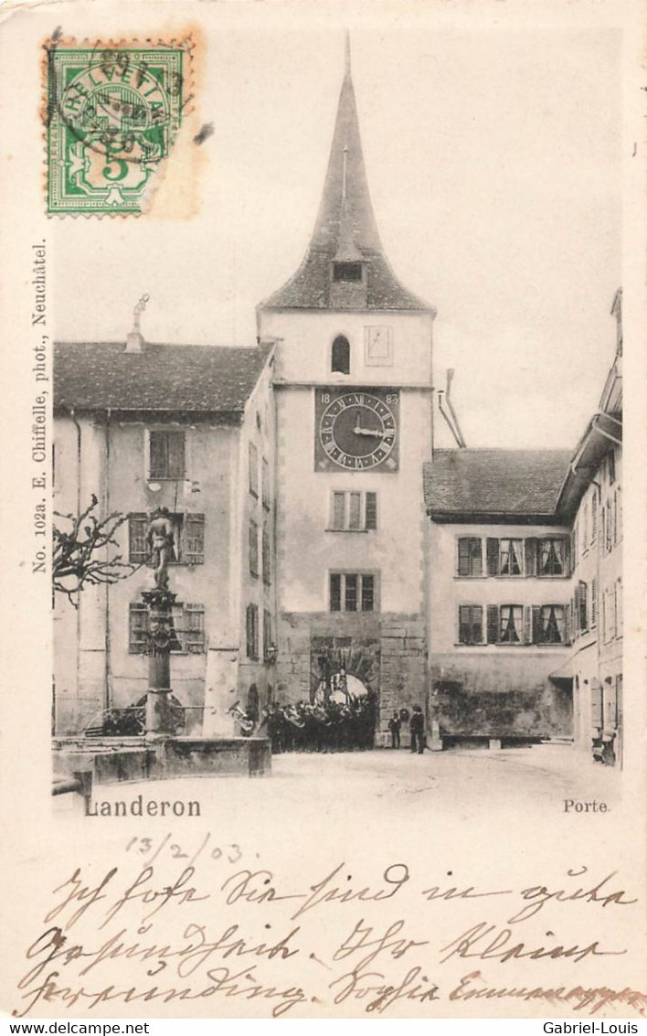 Landeron Porte - Le Landeron