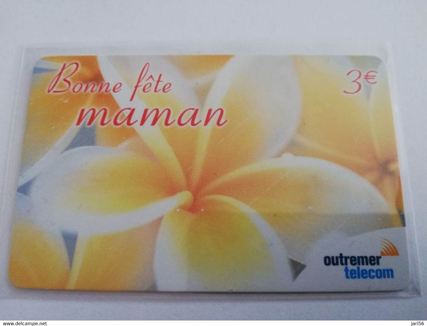 Caribbean Phonecard St Martin French   BONNE FETE MAMAN /YELLOW 3€ TIRAGE 11000  **8795 ** - Antillen (Frans)