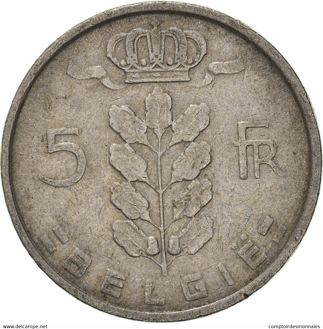 Monnaie, Belgique, 5 Francs, 5 Frank, 1949 - 5 Francs