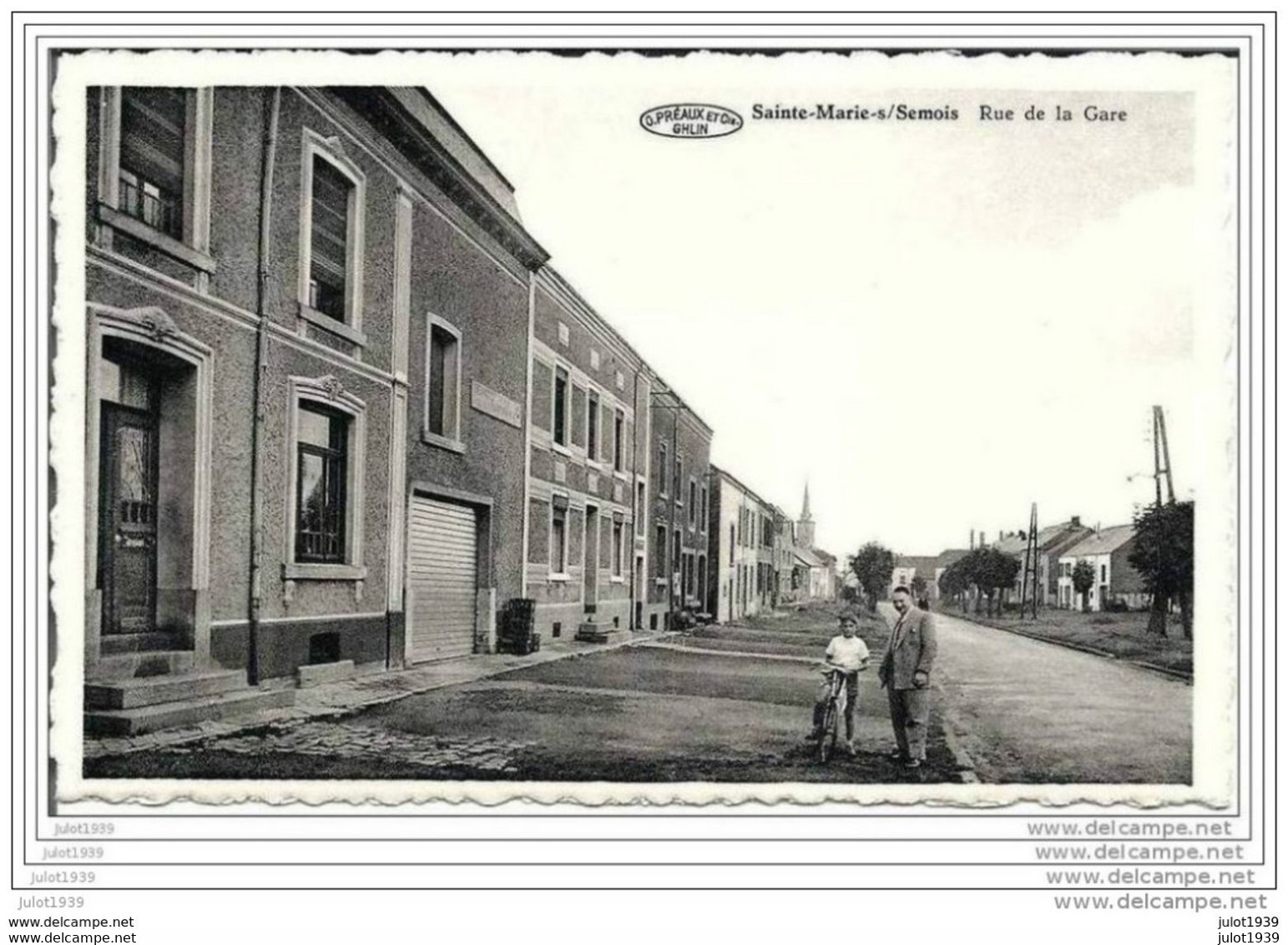 SAINTE - MARIE ..-- ETALLE ..-- Rue De La Gare . - Etalle