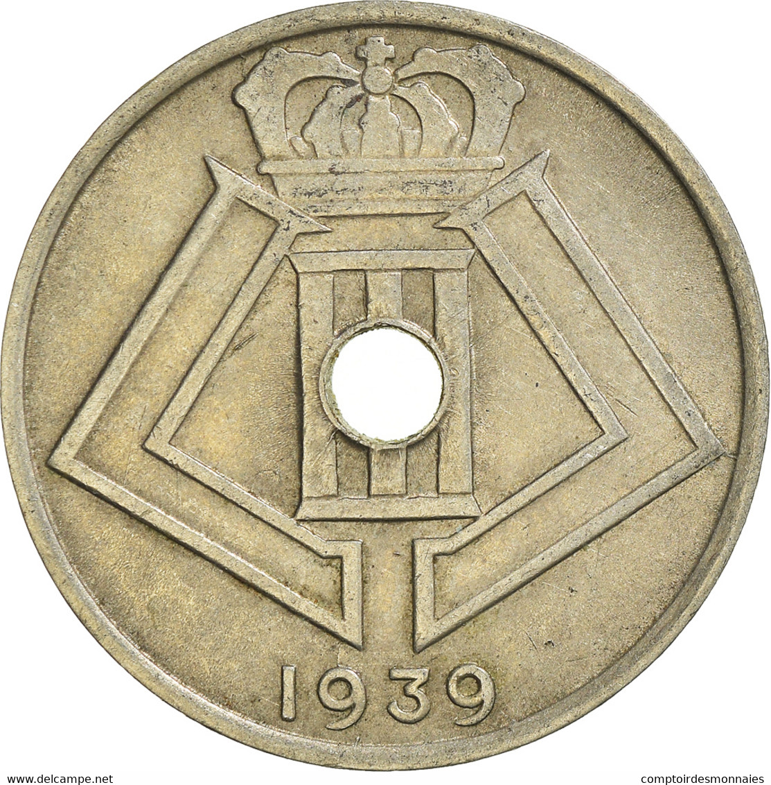 Monnaie, Belgique, 25 Centimes, 1939 - 25 Cents