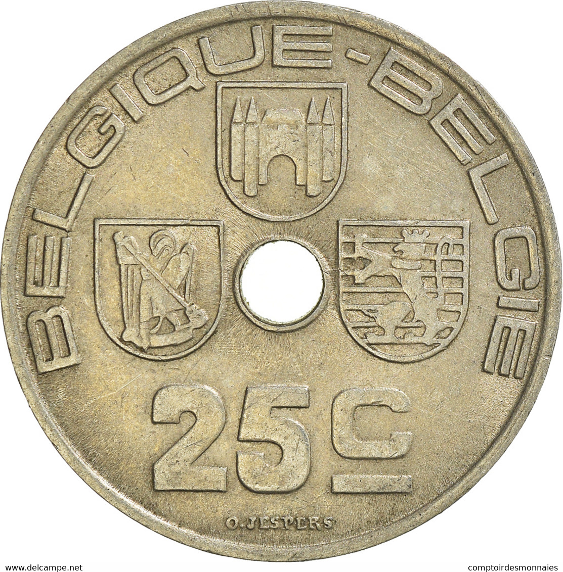 Monnaie, Belgique, 25 Centimes, 1939 - 25 Centimes