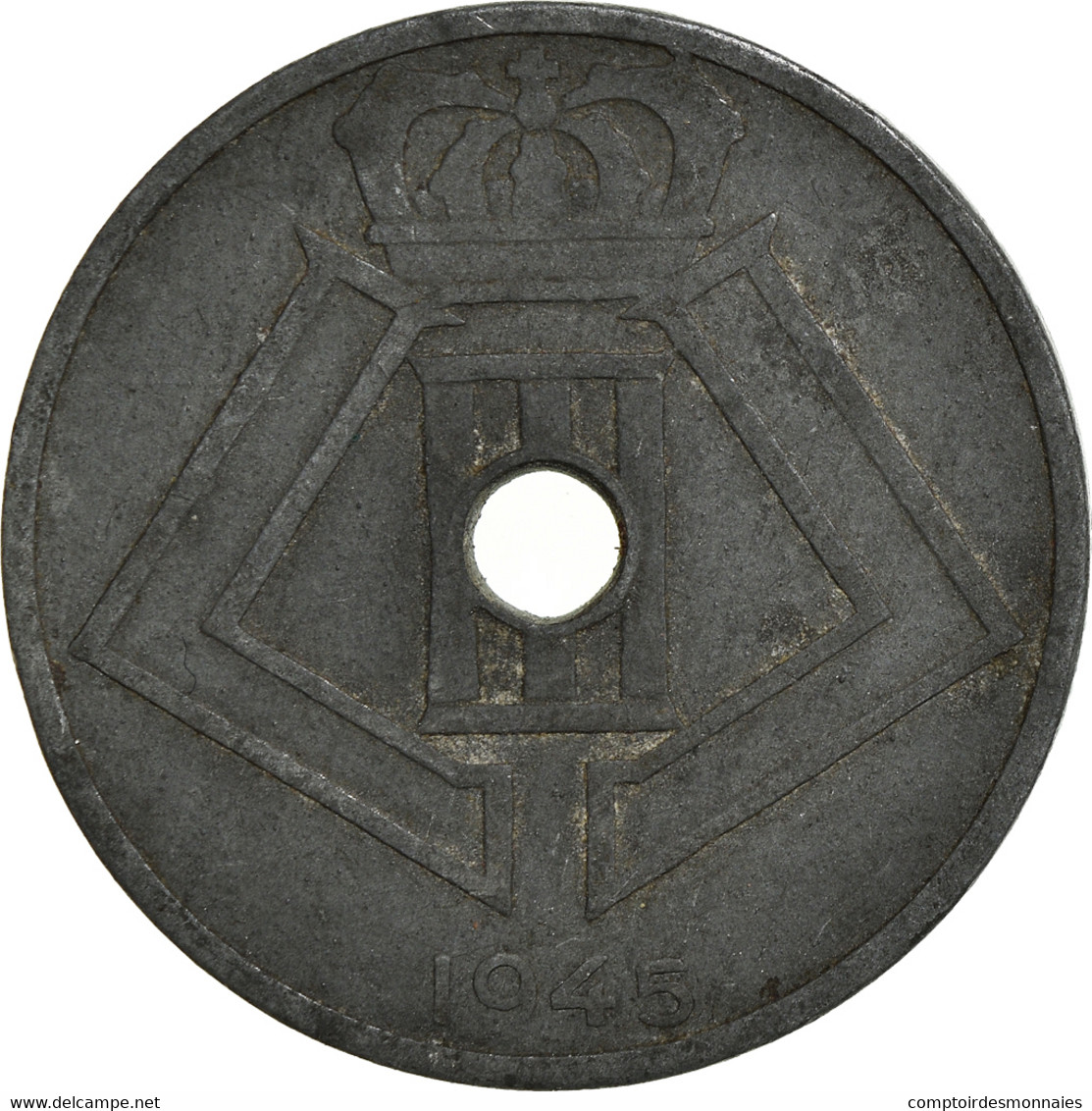 Monnaie, Belgique, 25 Centimes, 1945 - 25 Centesimi