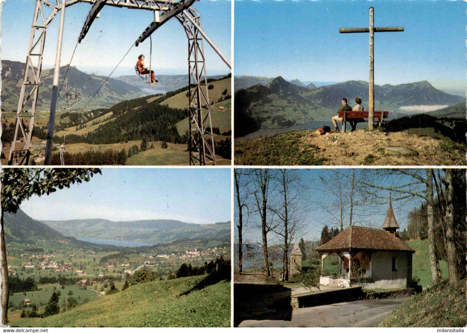 Sattel-Hochstuckli SZ - 4 Bilder (0900) * 2. 8. 1973 - Sattel