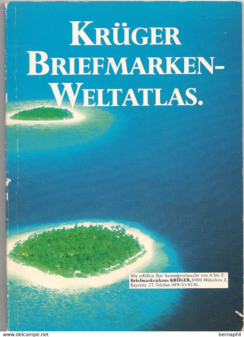 KRÜGER BRIEFMARKEN - WELTATLAS - Other & Unclassified