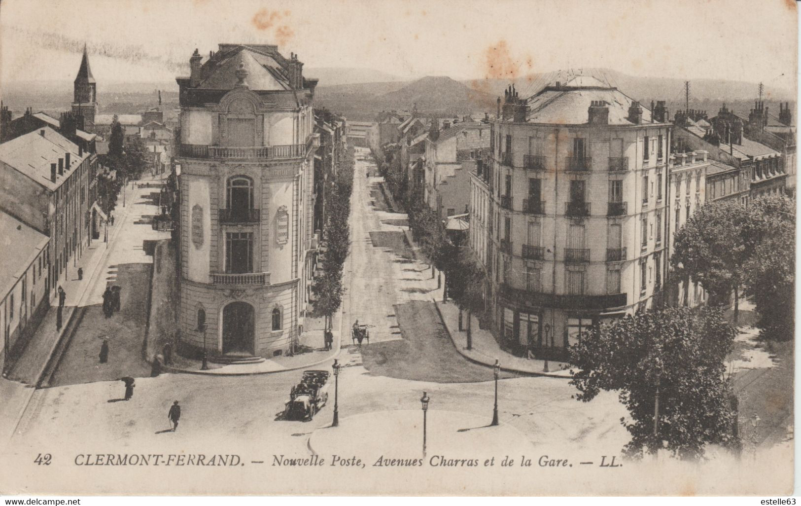 Clermont Ferrand Nouvelle Poste Avenue Charras Et La Gare - Clermont Ferrand