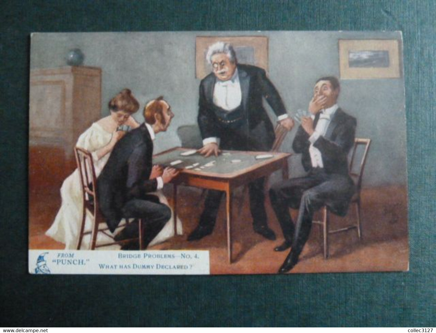 B3 - Oilette Tuck & Sons : Bridge Problems From Punch - No 4 : What Has Dummy Declared? - Cartes à Jouer