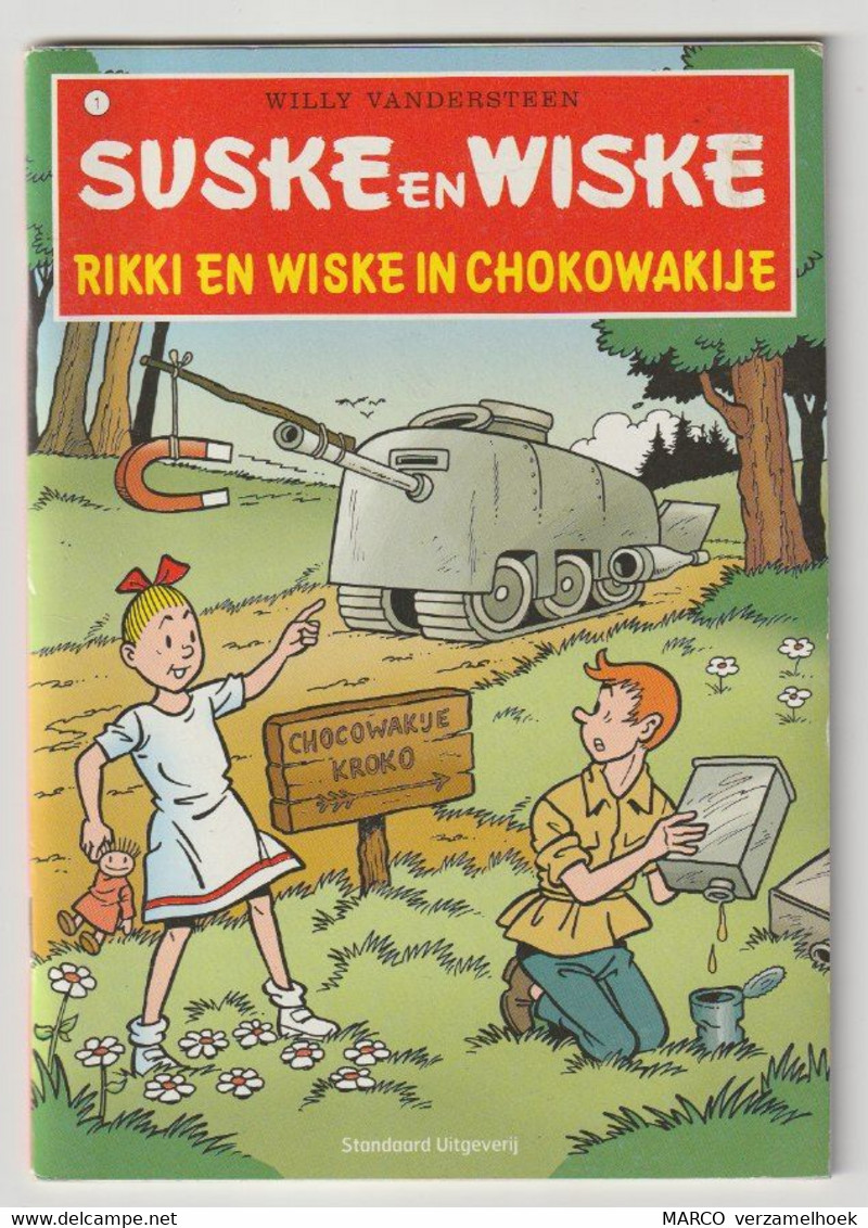 Suske En Wiske 1) Rikki En Wiske In Chocowakije Standaard 2007 Willy Vandersteen - Suske & Wiske