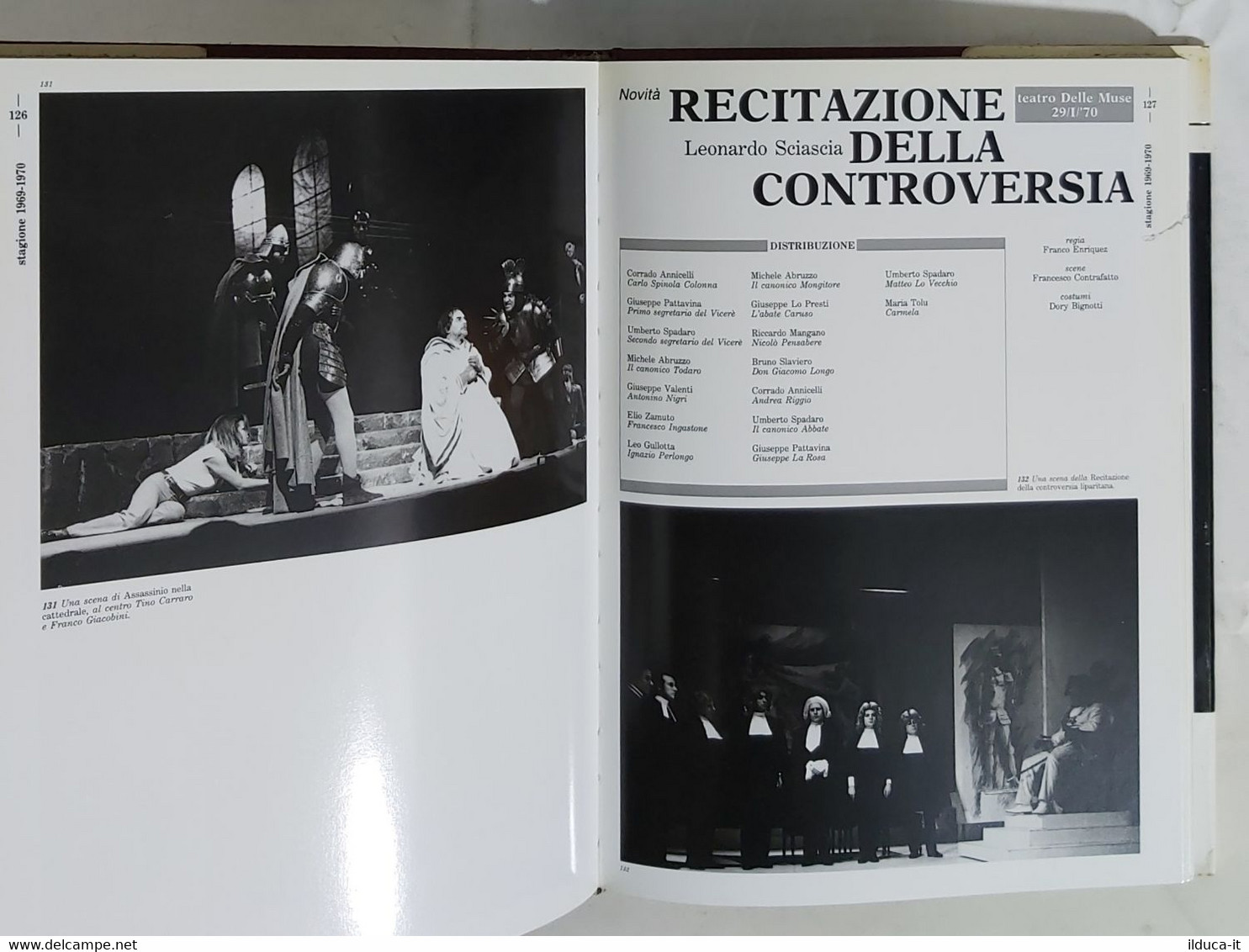 I103339 Lb15 Teatro Stabile Catania 30 Anni Un Palcoscenico Dal Cuore Siciliano - Cinema Y Música