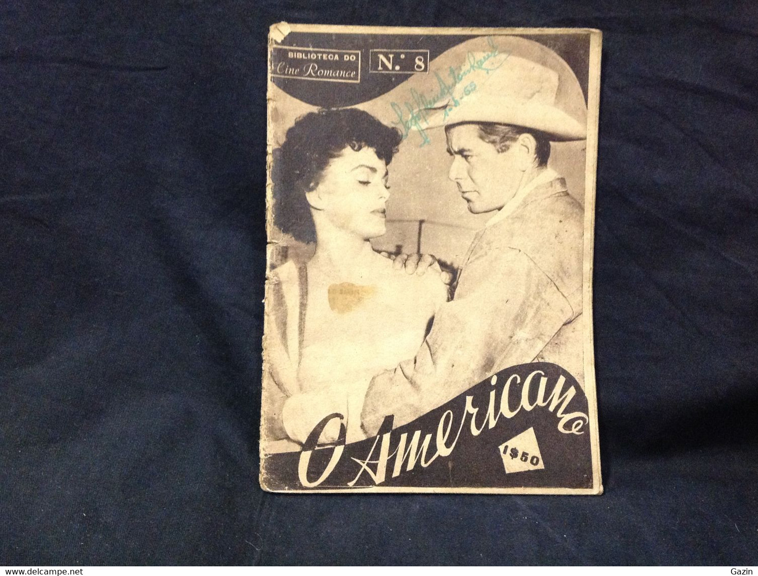 C2/23 - O Americano - Gleen Ford * Frank Lovejoy -  Portugal Mag - Cine Romance - Jade Lane - Cinema & Television