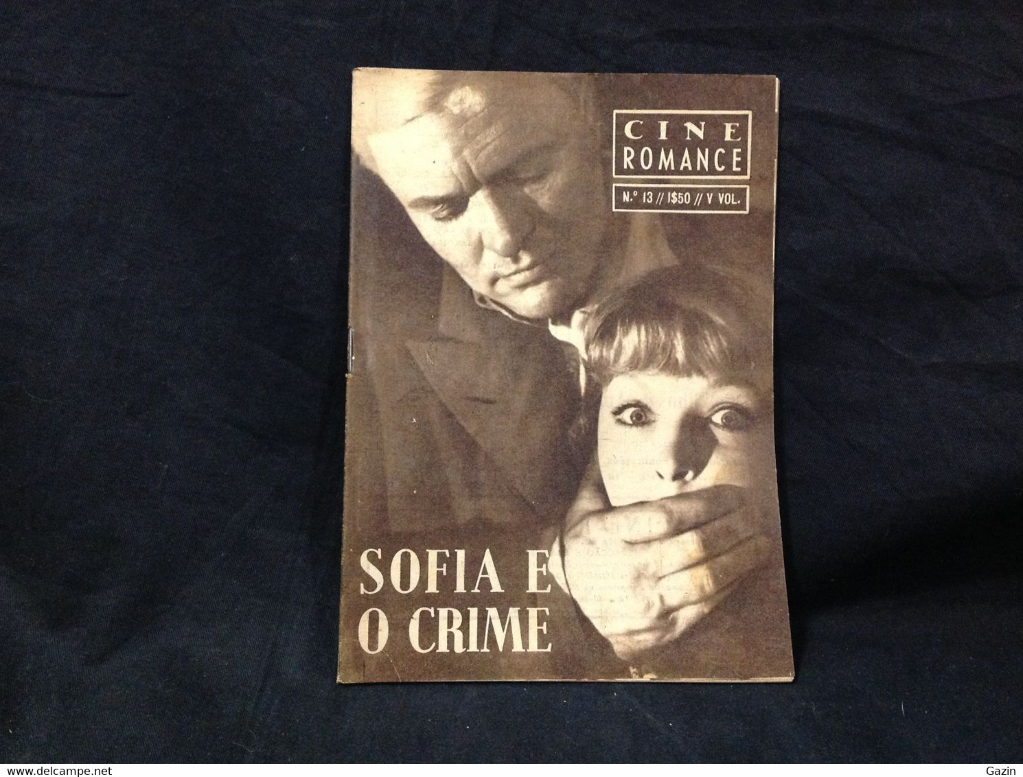 C2/23 - Sofia E O Crime - Marina Vlady * Peter Janeick -  Portugal Mag - Cine Romance -1956 - Eugénio Salvador - Cinema & Television