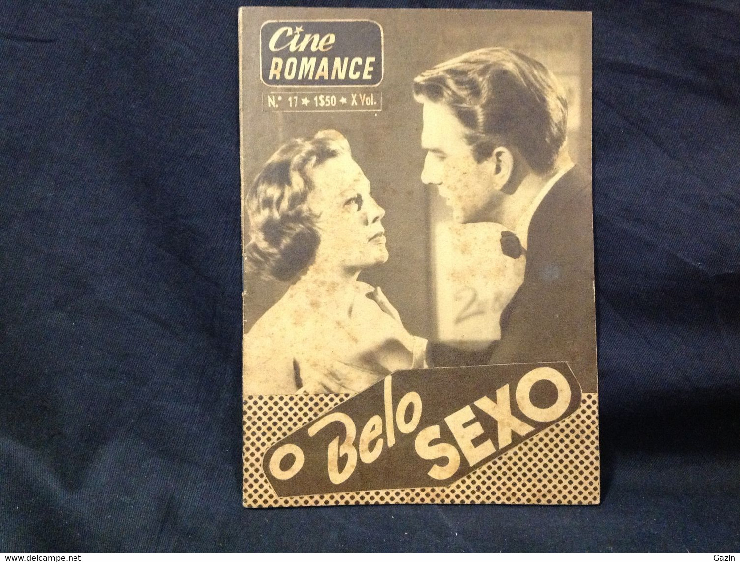C2/23 - O Belo Sexo - June Allyson*Joan Collins -  Portugal Mag - Cine Romance -1957 - Barbara Nichols - Kino & Fernsehen