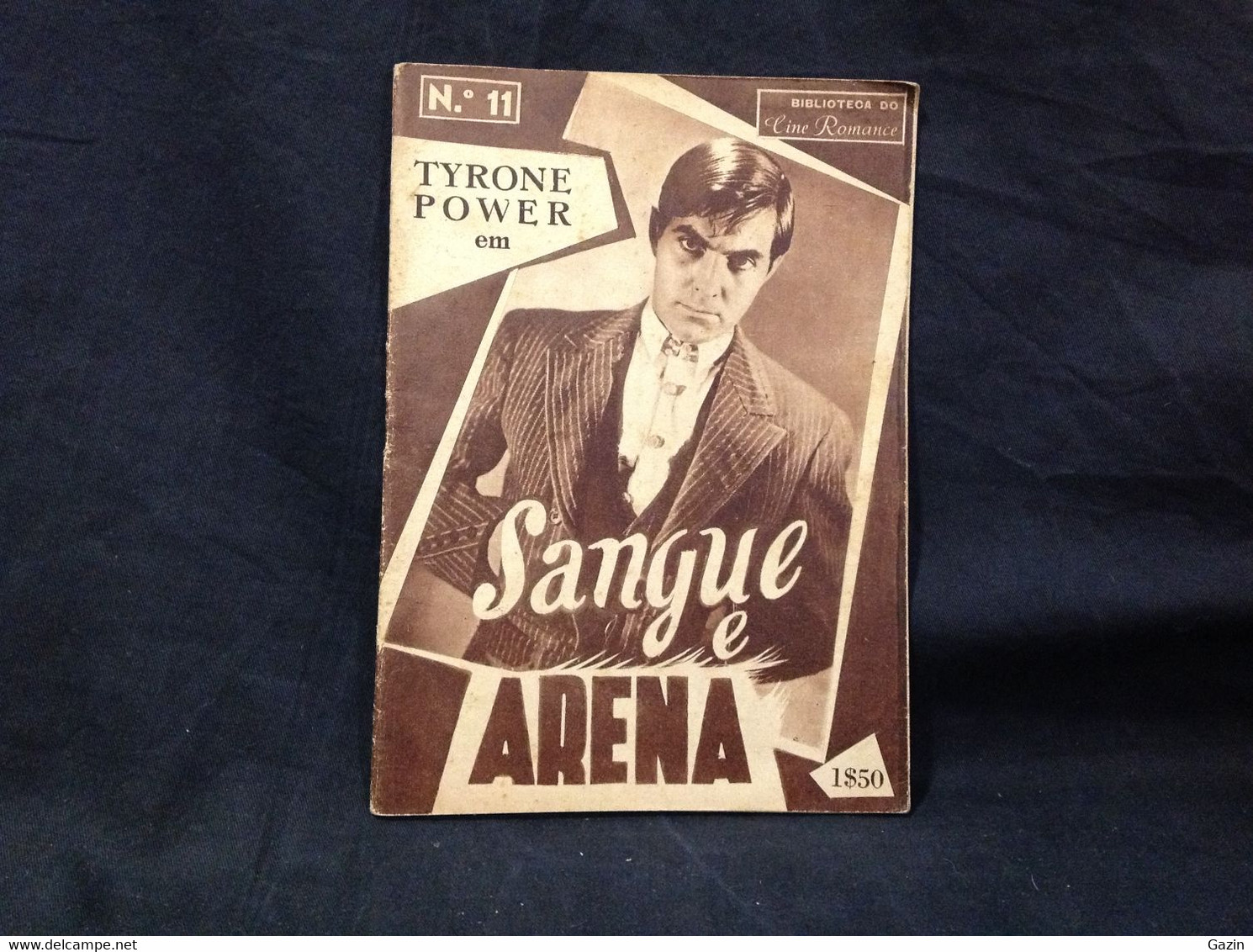 C2/23 - Sangue E Arena - Tyrone Power * Rita Hayworth -  Portugal Mag - Cine Romance - Cinéma & Télévision