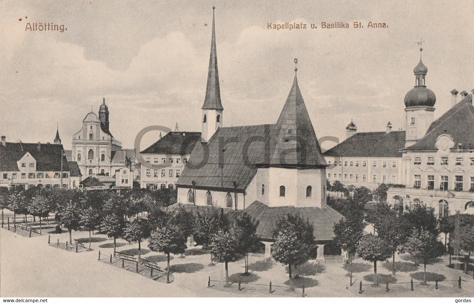 Germany - Altotting - Kapellplatz Und Basilika St. Anna - Altoetting