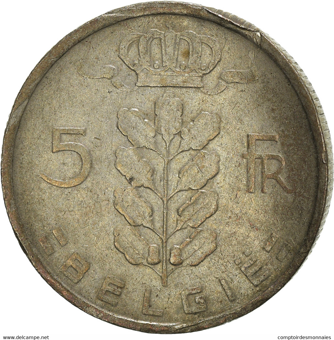 Monnaie, Belgique, 5 Francs, 5 Frank, 1950 - 5 Francs