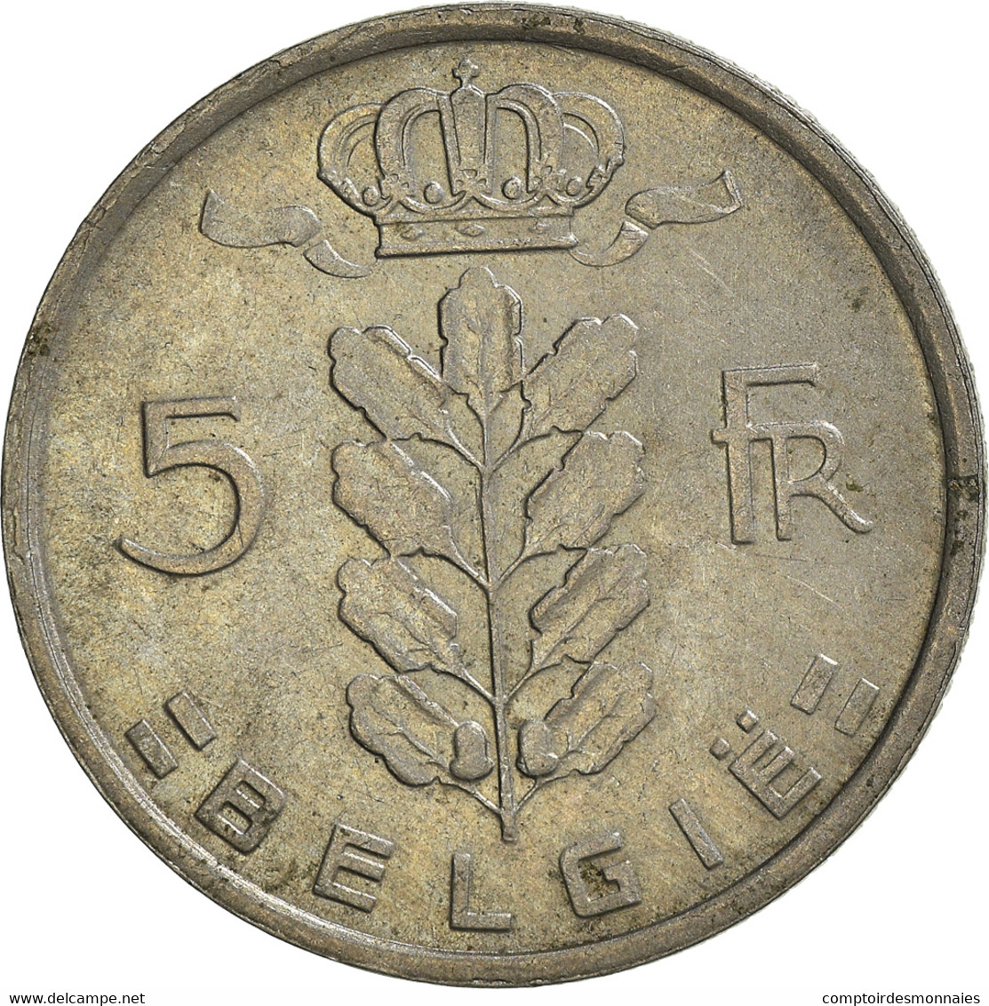 Monnaie, Belgique, 5 Francs, 5 Frank, 1950 - 5 Franc