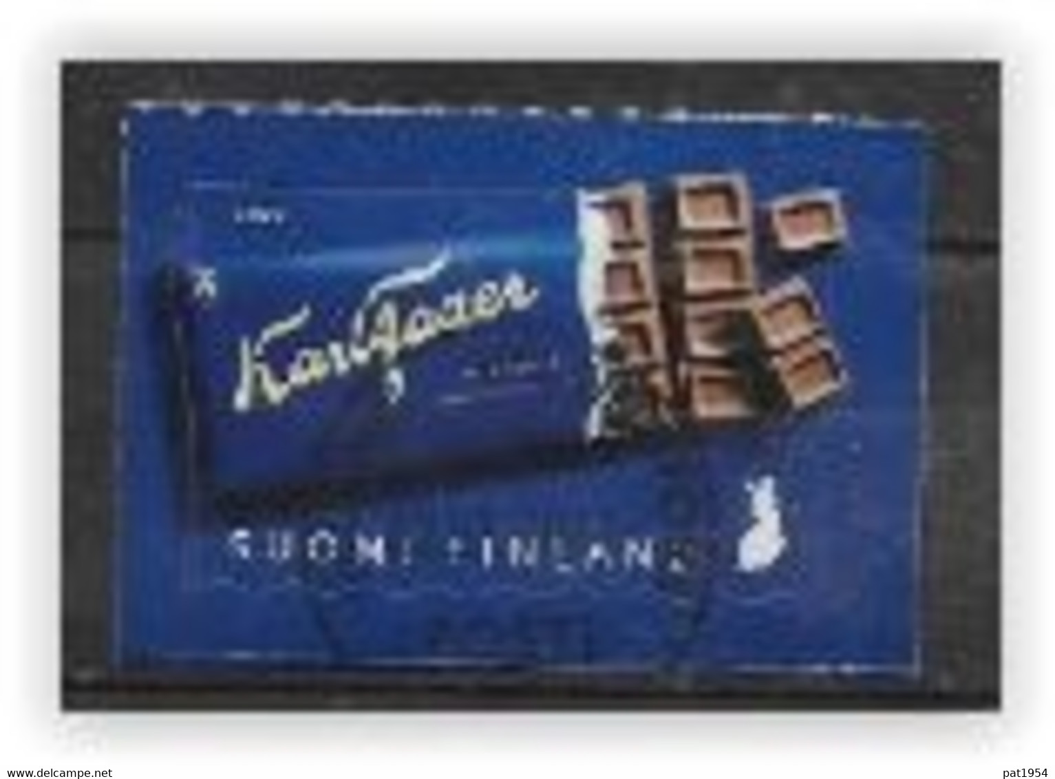 Finlande 2022 Timbre Oblitéré Chocolat - Used Stamps