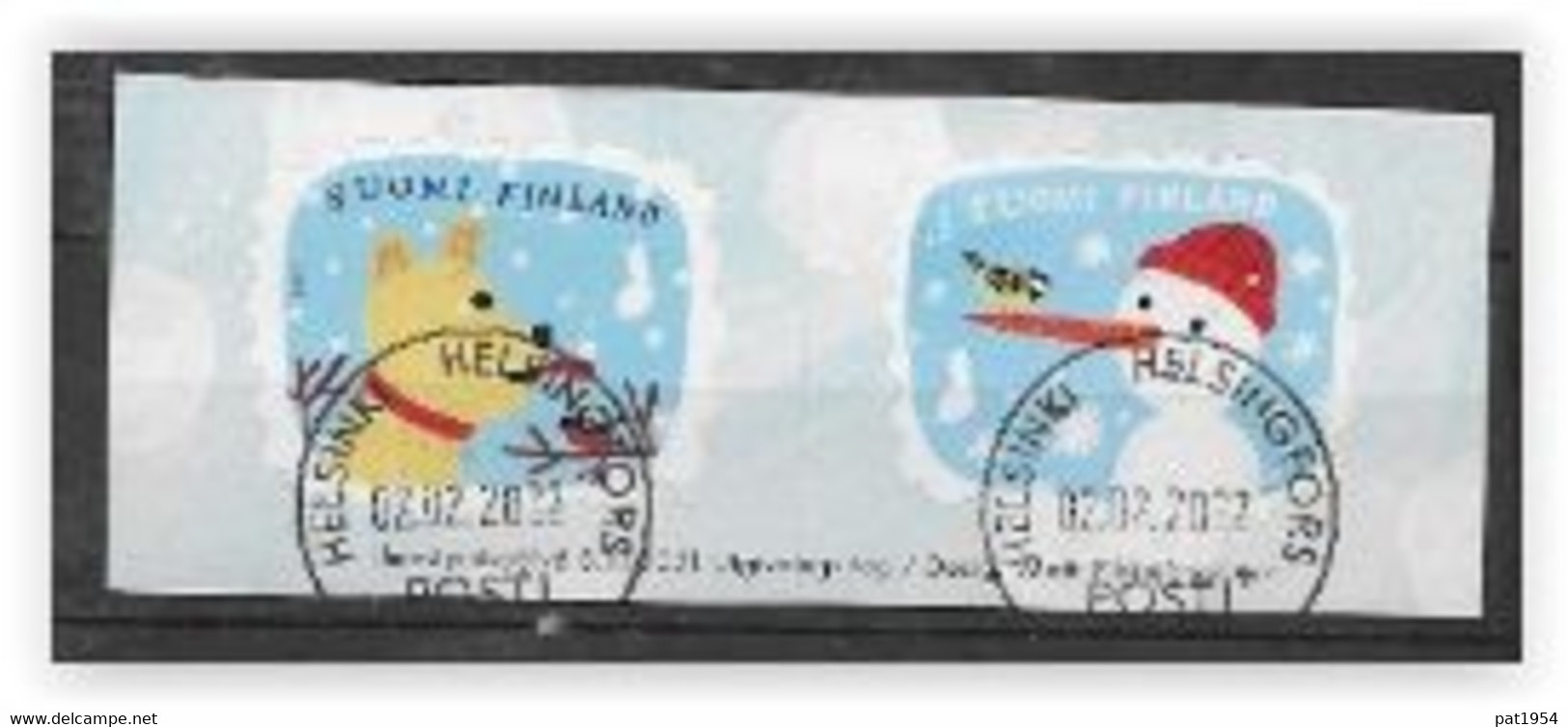Finlande 2021 Timbres Oblitérés Premières Neiges - Used Stamps