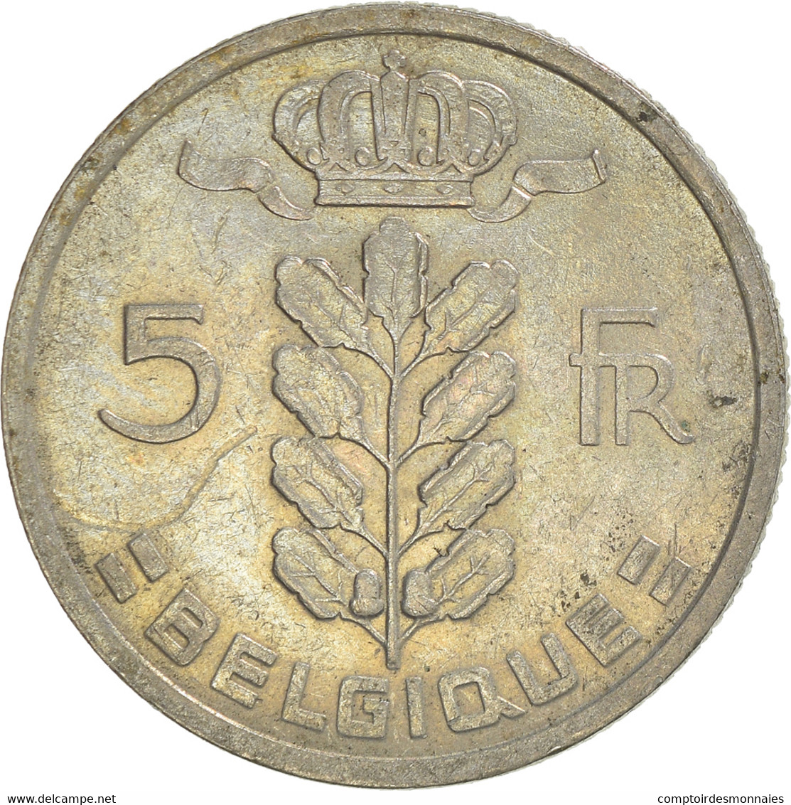 Monnaie, Belgique, 5 Francs, 5 Frank, 1949 - 5 Franc