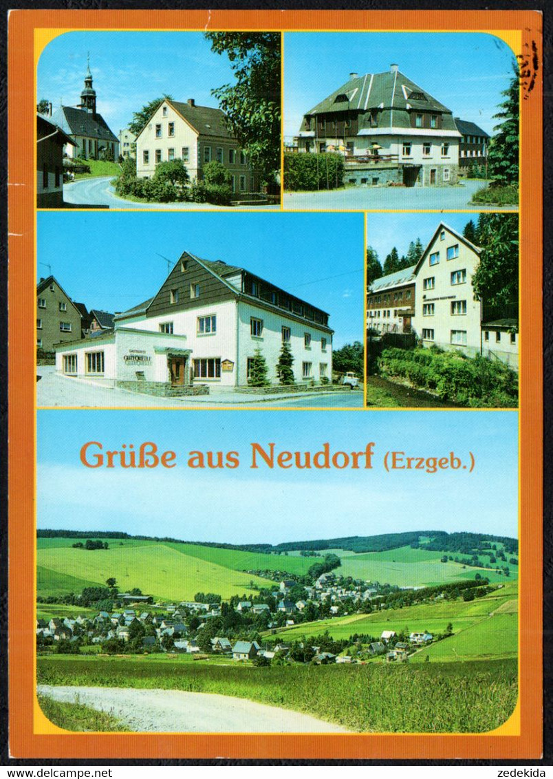 F5926 - Neudorf - Verlag Bild Und Heimat Reichenbach Qualitätskarte - Seiffen