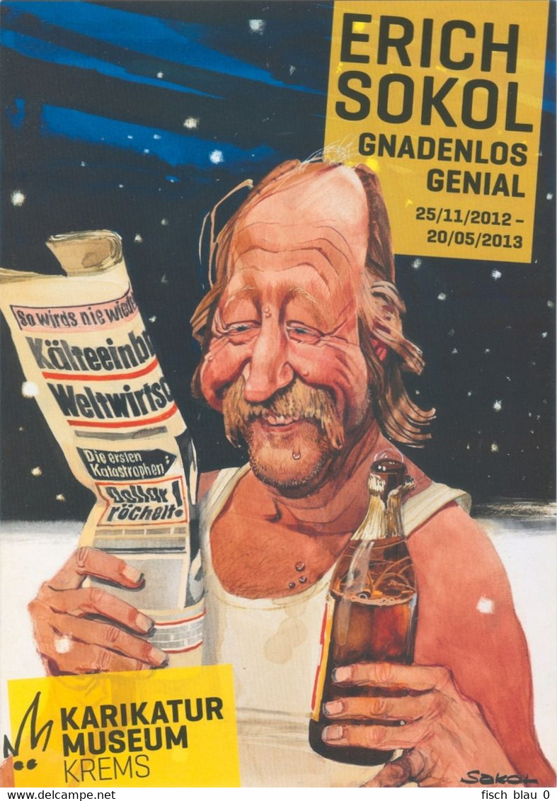 Karikatur-Museum Erich Sokol Gnadenlos Genial 12-13 Krems An Der Donau Wachau Karl Merkatz Edmund Mundl“Sackbauer - Musées & Expositions