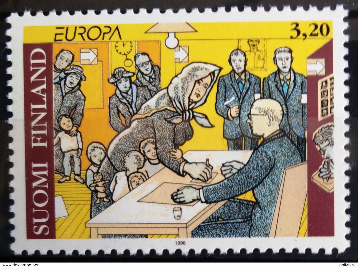 EUROPA 1996 - FINLANDE                    N° 1299                        NEUF** - 1996