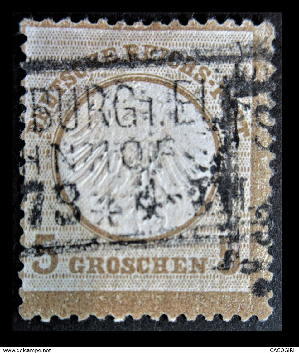 1872 Deutsches Reich Eagle, Small Shield Mi:DR 6, Sn:DE 6, Yt:DR 6, Sg:DR 7, AFA:DR 6 Oblitéré - Used Stamps