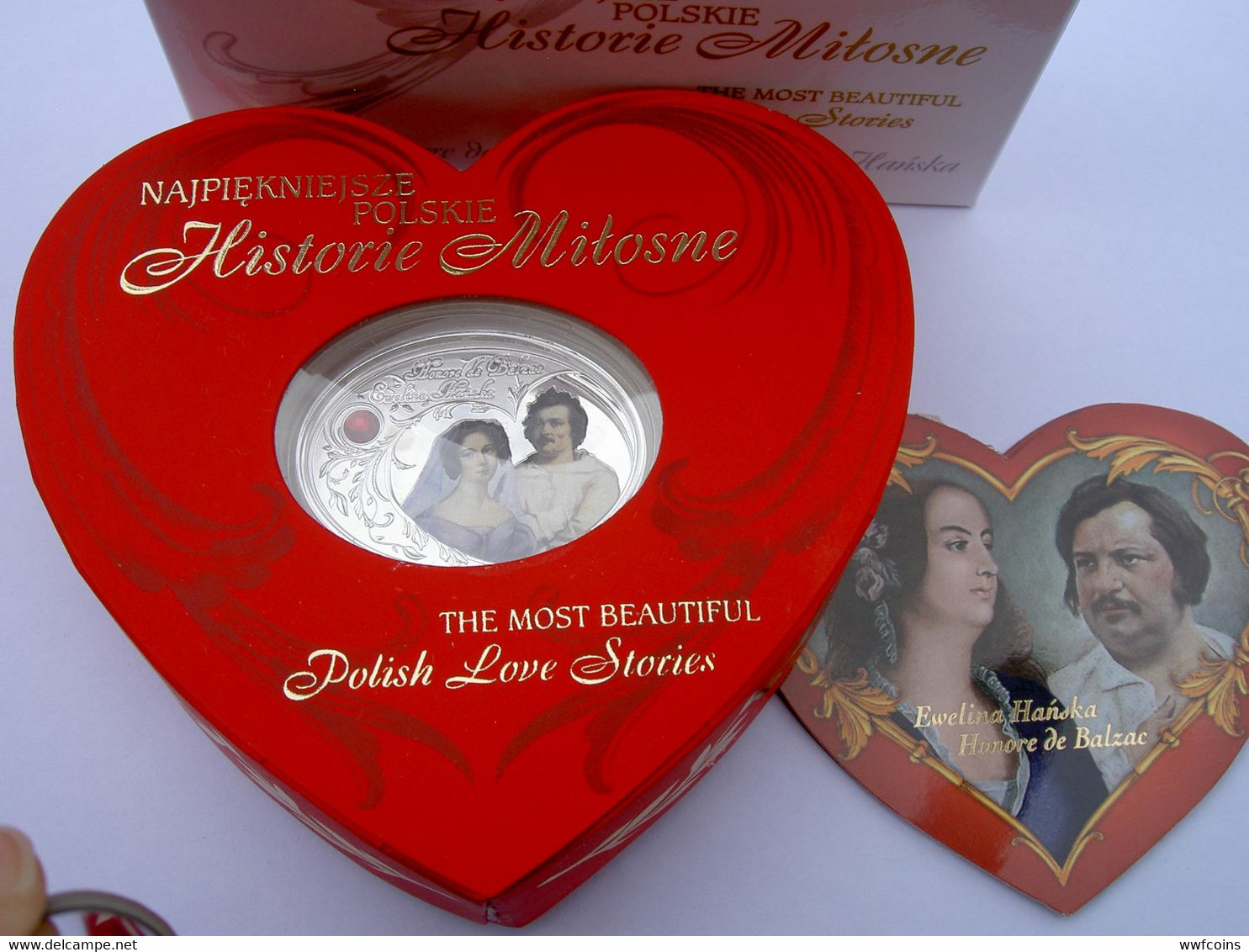 NIUE 1 $ 2015 SILVER PROOF 999 SWAROVSKI LOVE STORIES OVALE WEIGHT 17g TITOLO 0,999 CONSERVAZIONE FONDO SPECCHIO+GARANZI - Niue