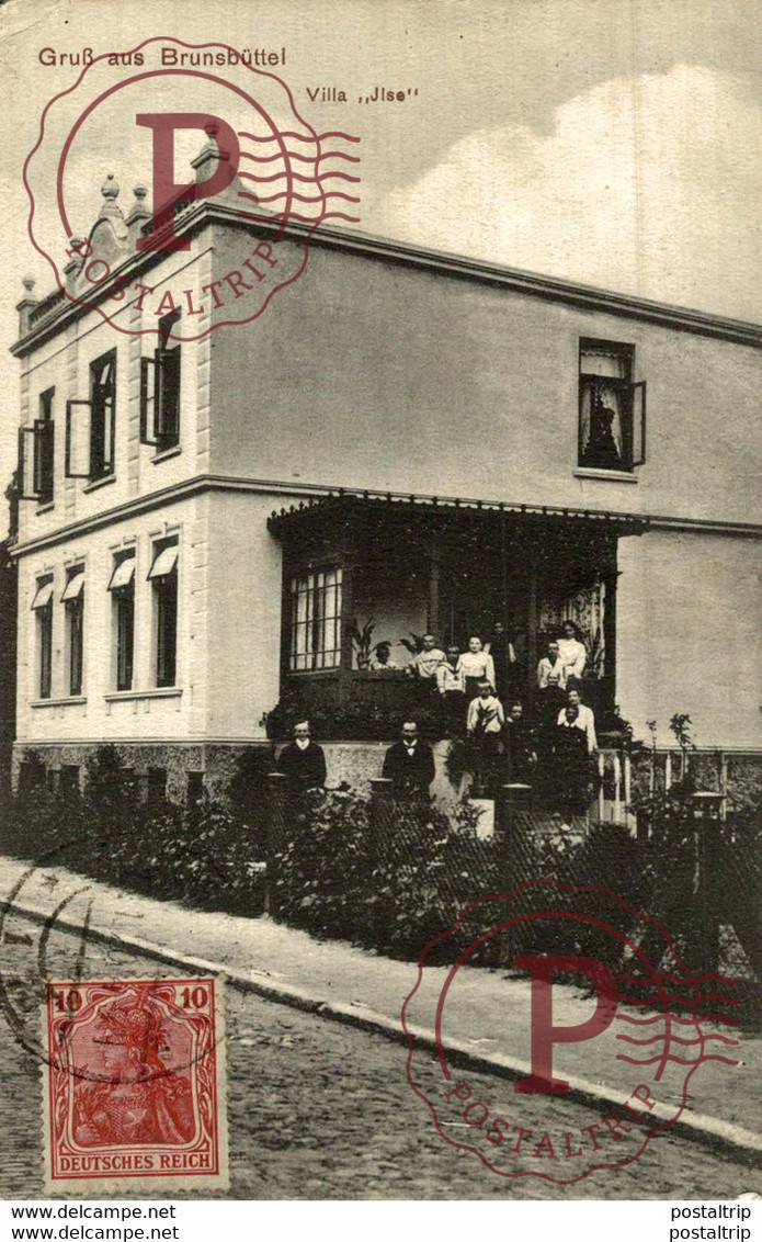 BRUNSBUTTEL VILLA JISE    GRUSS AUS - Brunsbüttel