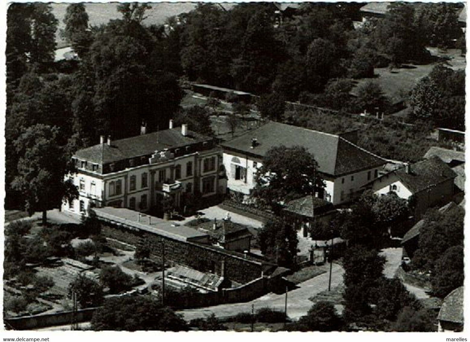 CPSM Cartigny Suisse. Le Château De L'amitié Où Vécut Freytag, 1959 - Cartigny