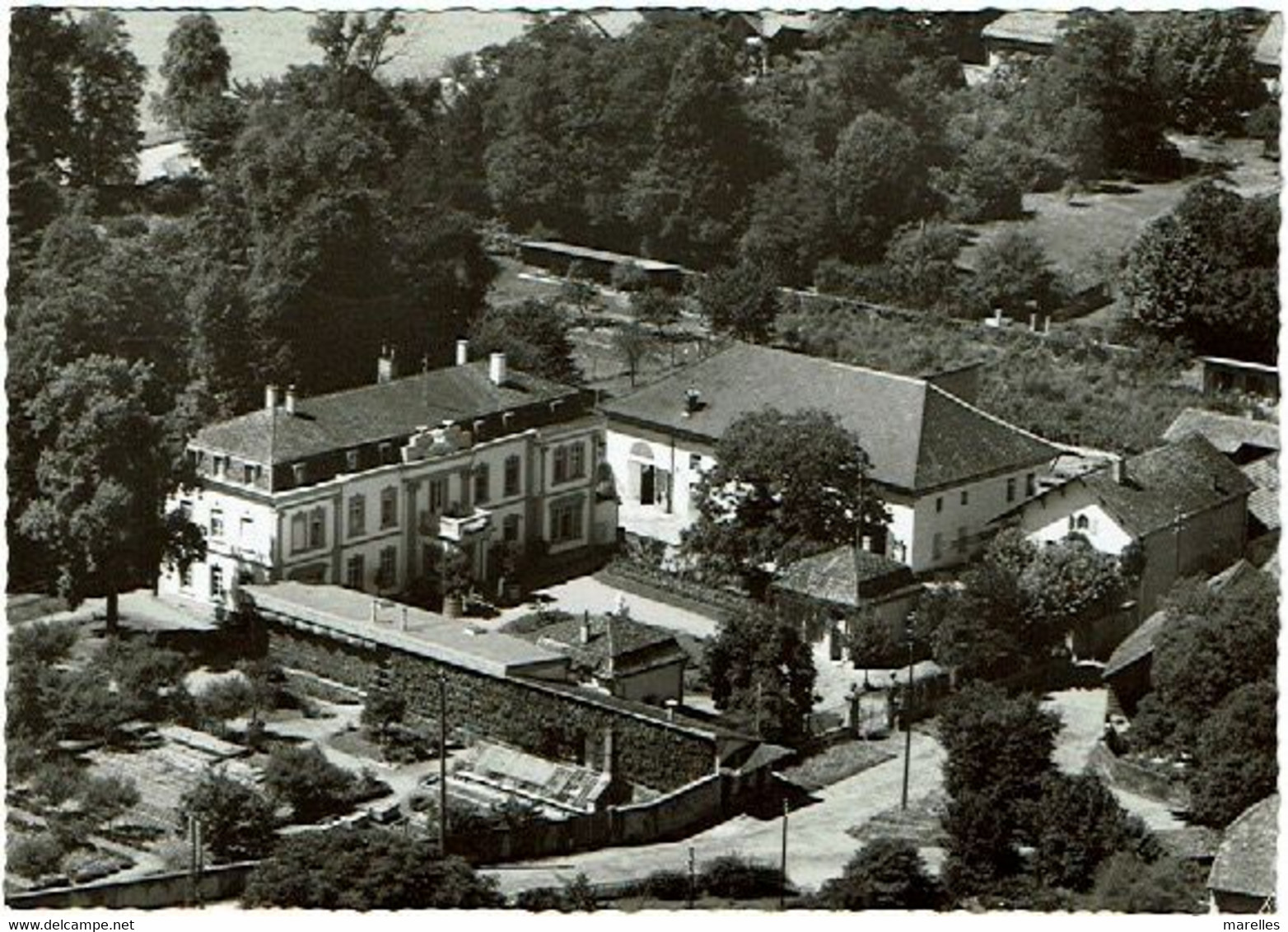 CPSM Cartigny Suisse. Le Château De L'amitié Où Vécut Freytag, 1959 - Cartigny