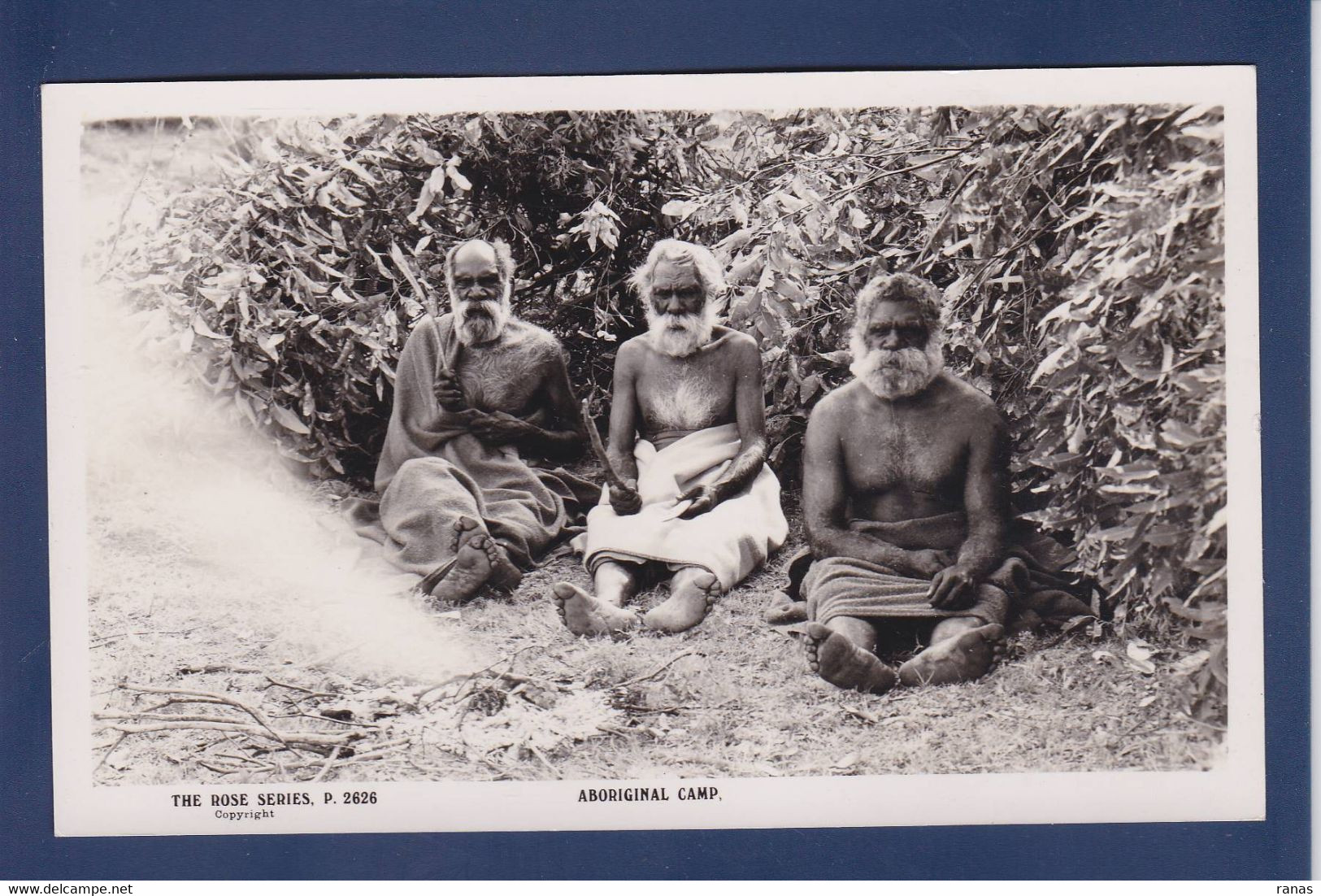 CPA Australie > Aborigènes écrite Voir Dos - Aborigènes