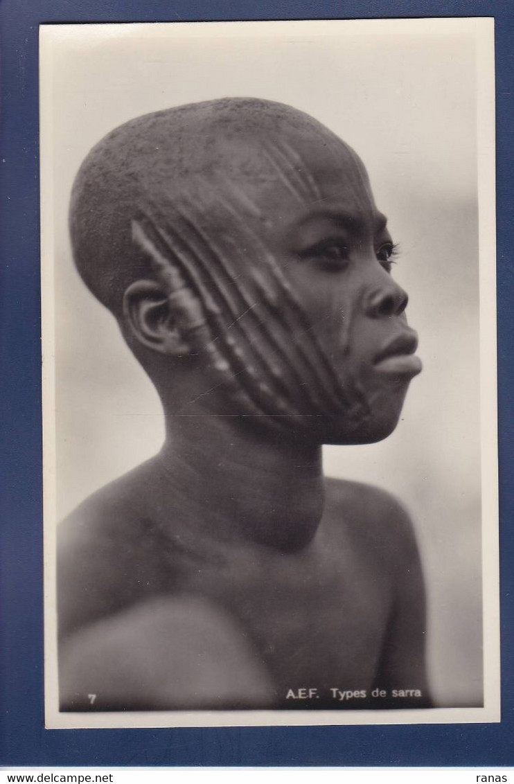 CPA Zagourski Congo Belge Afrique Noire Type Ethnic Non Circulé Tatouages Scarification - Belgisch-Kongo