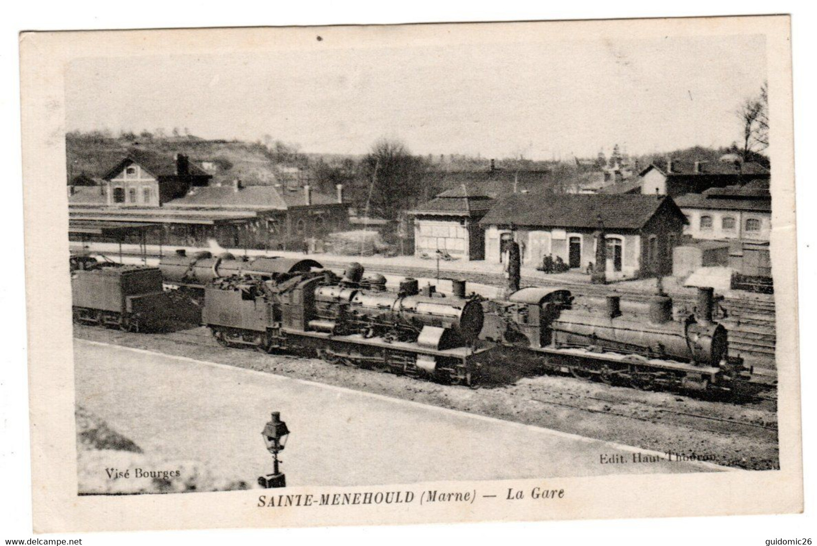 Sainte Menehould , La Gare - Sainte-Menehould