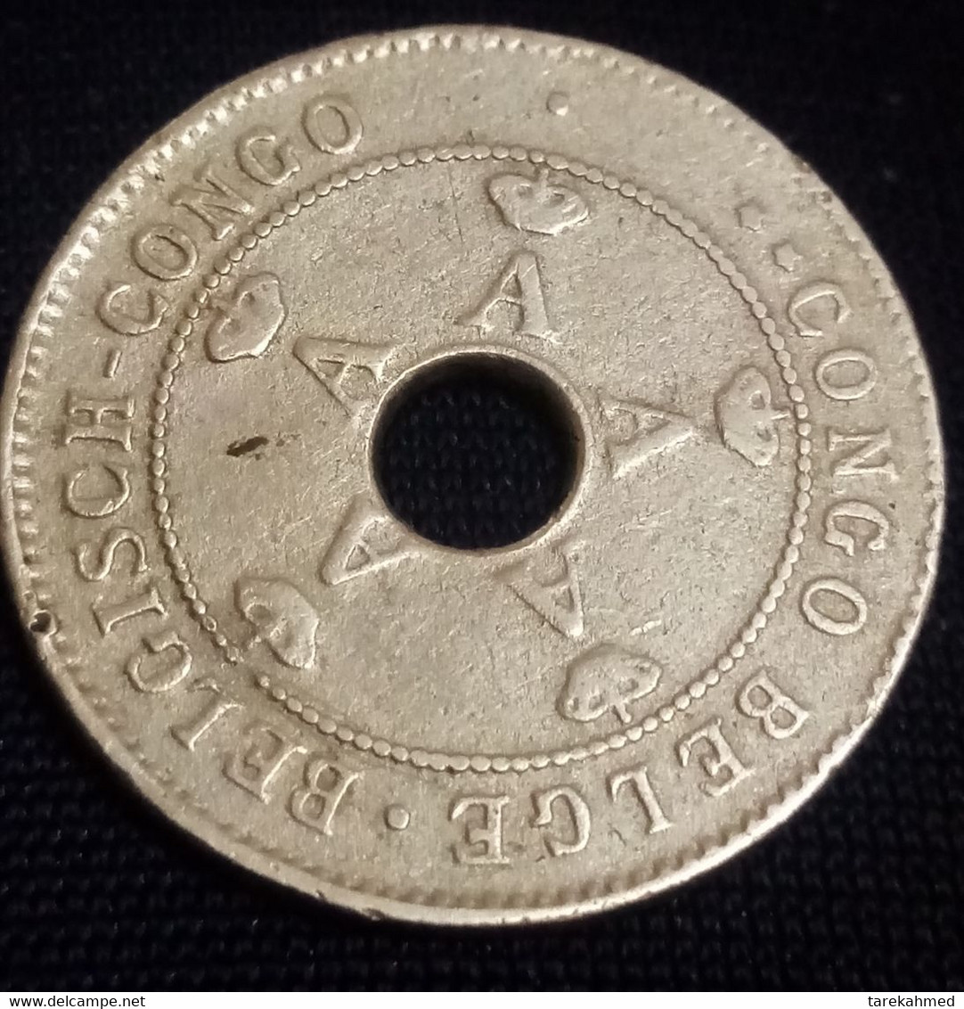 CONGO - ALBERT II * 10 Cent 1927 , Gomaa - 1910-1934: Albert I
