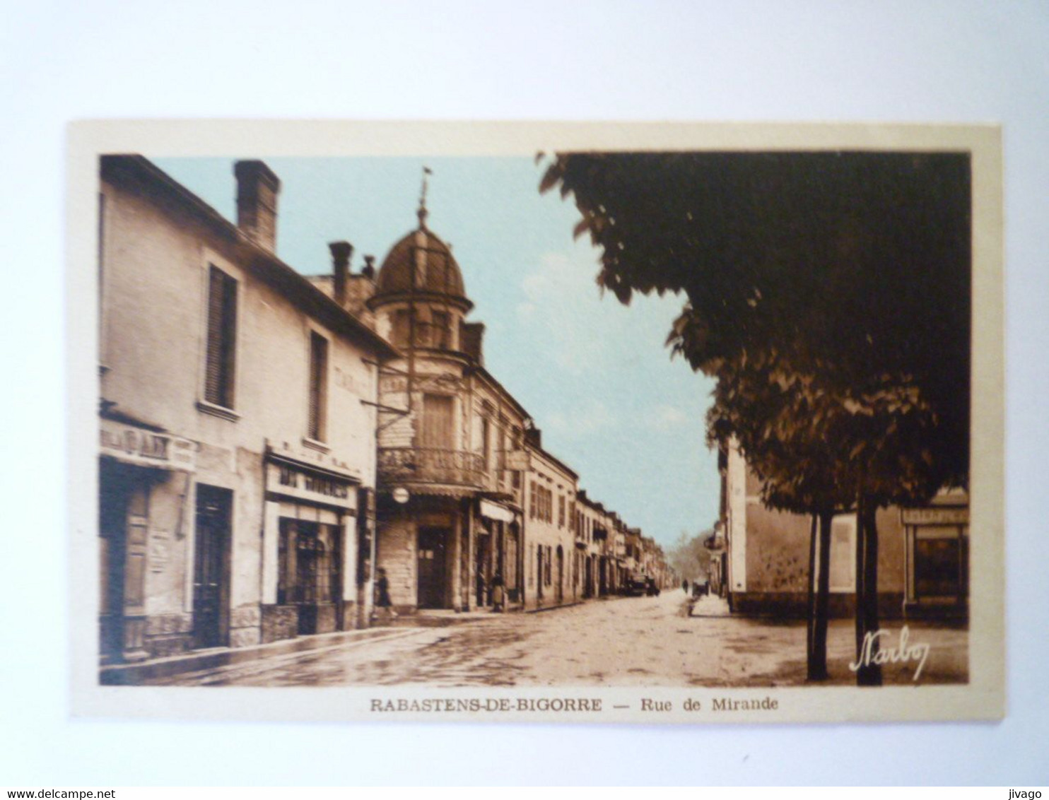 2022 - 770  RABASTENS-de-BIGORRE  (Hautes-Pyrénées)  :  Rue De Mirande   XXX; - Rabastens De Bigorre