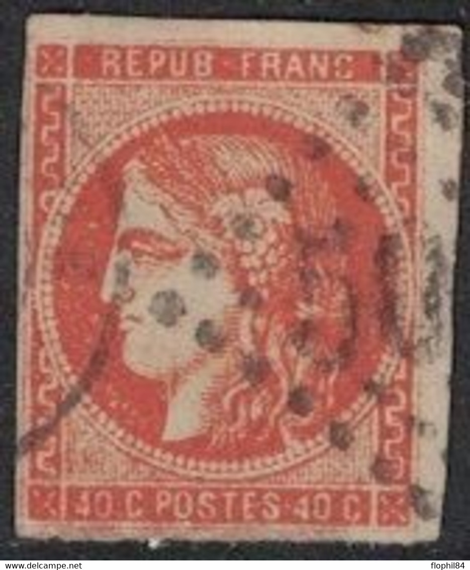 EMISSION DE BORDEAUX  - N°48 - OBLITERATION - GC - COTE 160€ . - Sonstige & Ohne Zuordnung