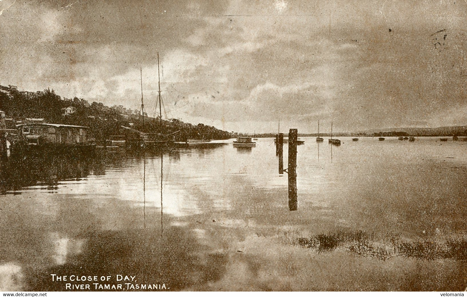 S7245 Cpa Australie - The Close Of Day, River Tamar, Tasmania - Andere & Zonder Classificatie