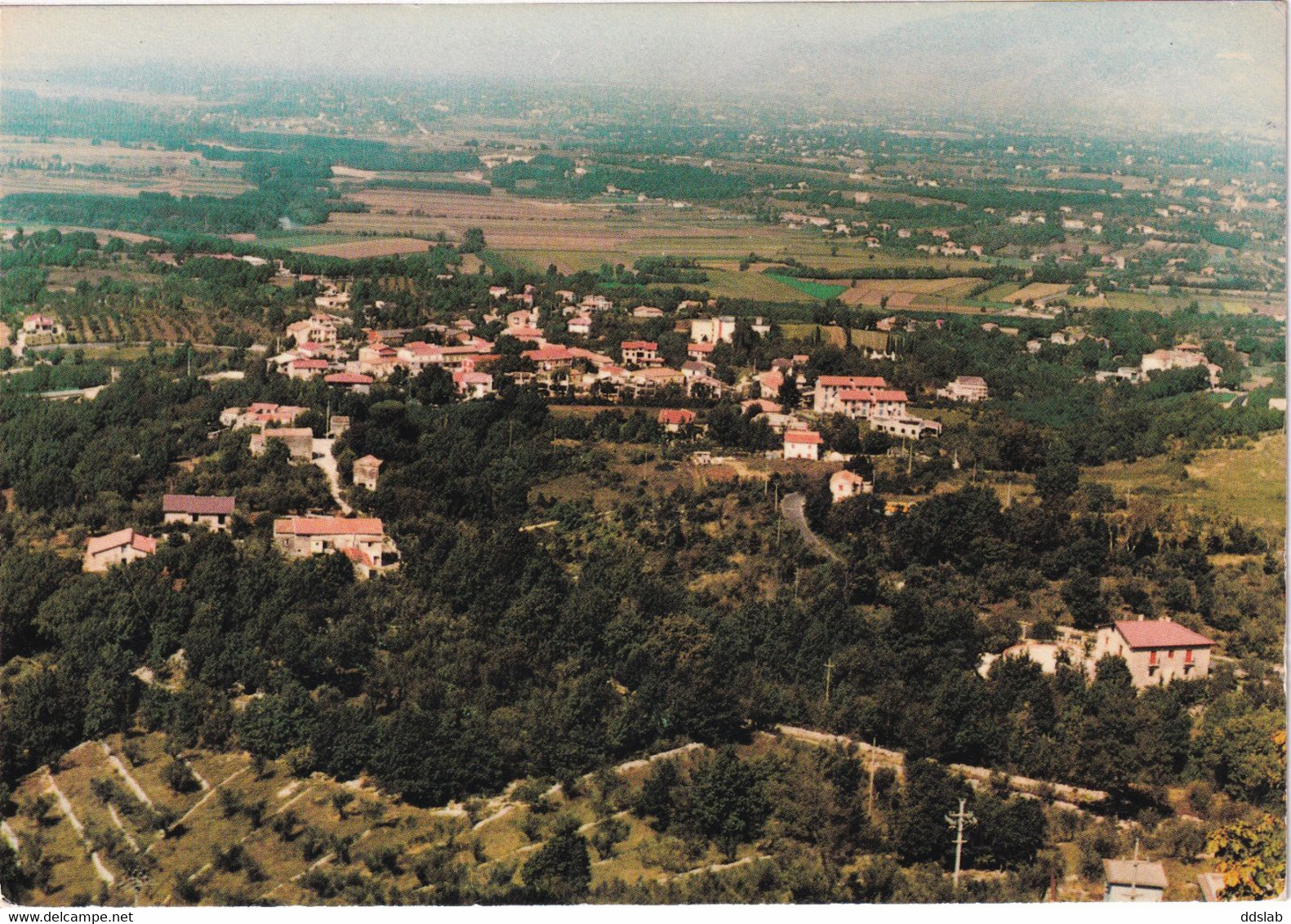 Rocca D'Evandro (Caserta) - Anni '80 - Panorama E Piana Del Garigliano - Caserta